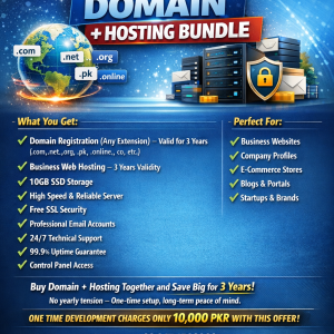 Special 3-Year Web Launch Offer – Limited Time